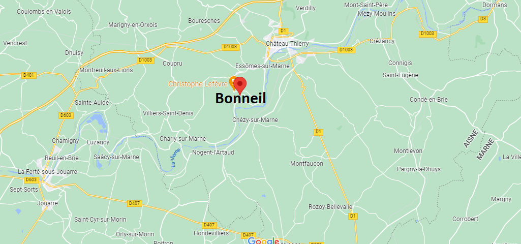 Où se situe Bonneil (02400)
