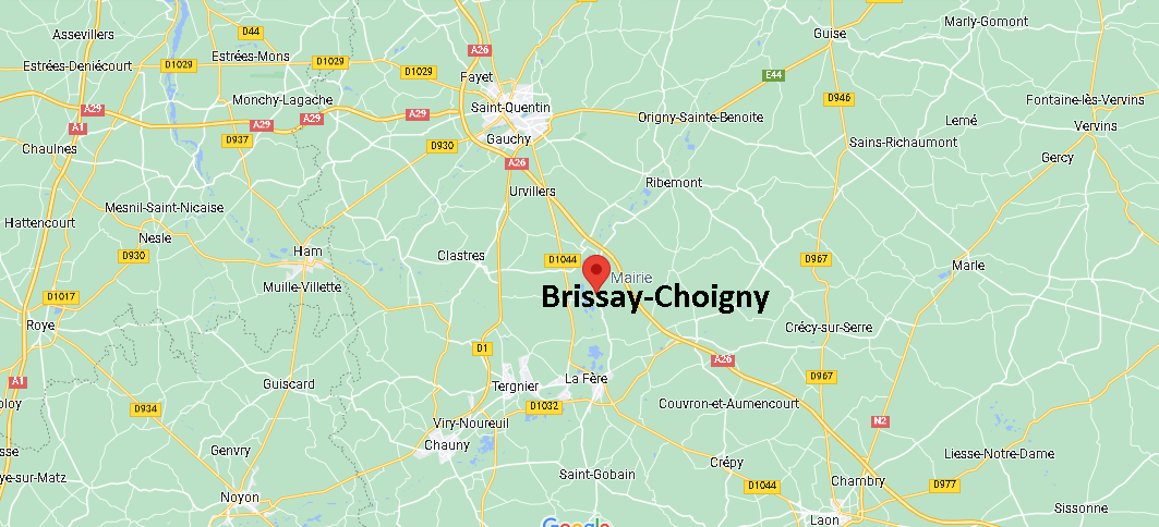 Où se situe Brissay-Choigny (02240)