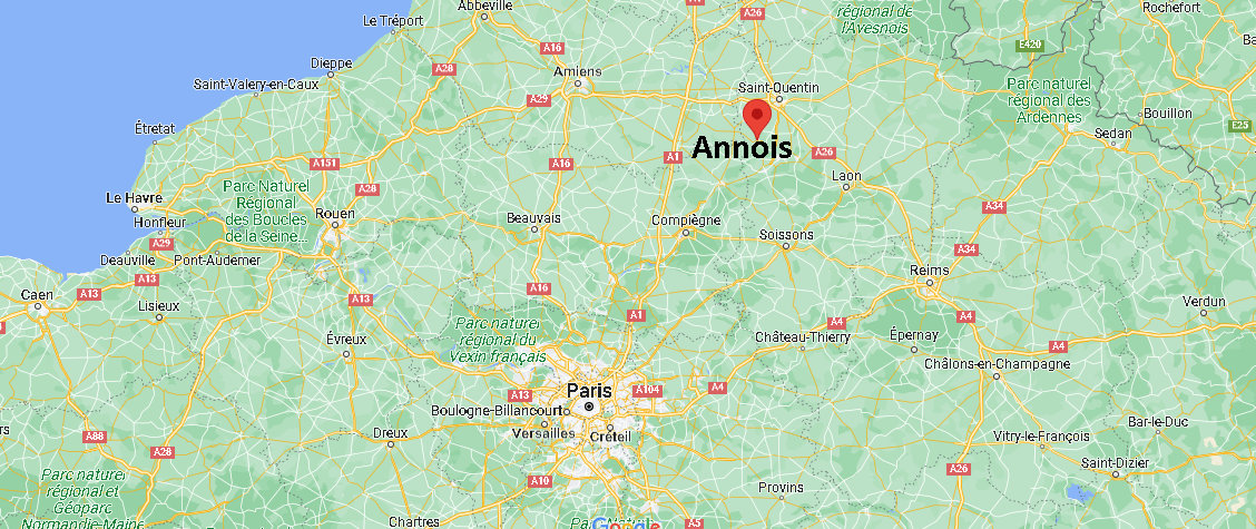 Où se trouve Annois