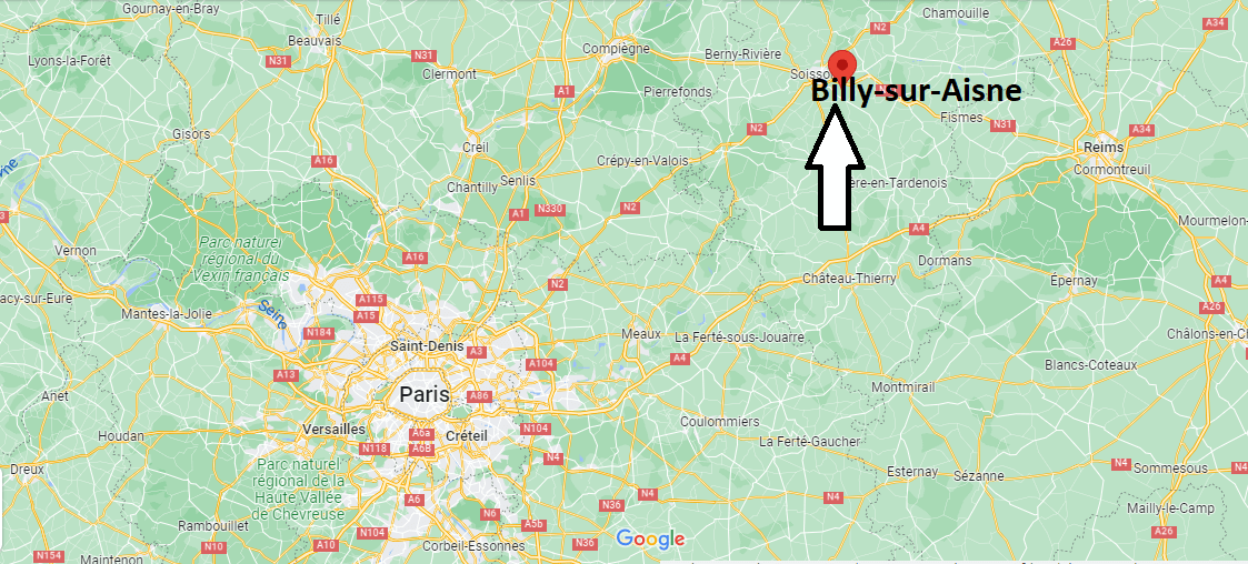 Où se trouve Billy-sur-Aisne
