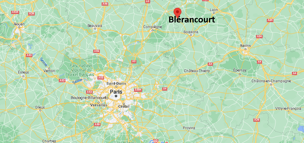 Où se trouve Blérancourt