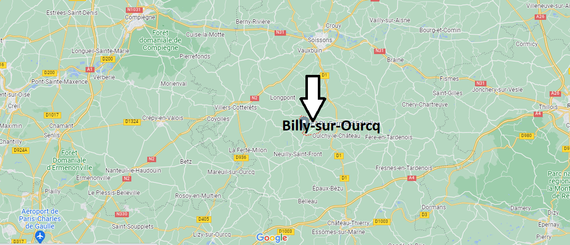 Où se situe Billy-sur-Ourcq (02210)