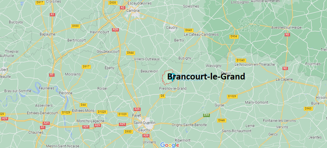 Où se situe Brancourt-le-Grand (02210)