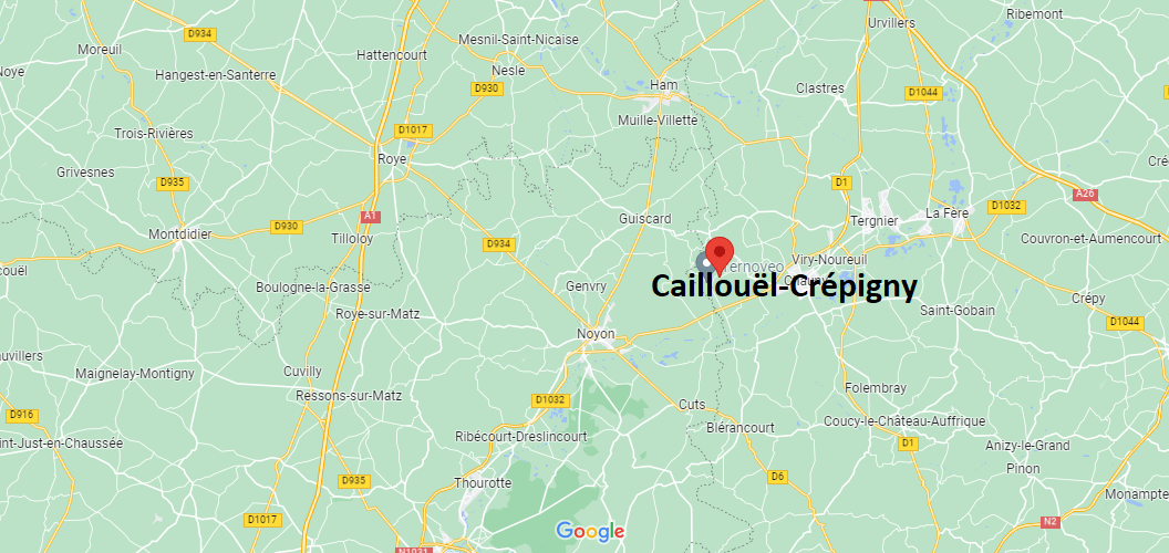 Où se situe Caillouël-Crépigny (02300)