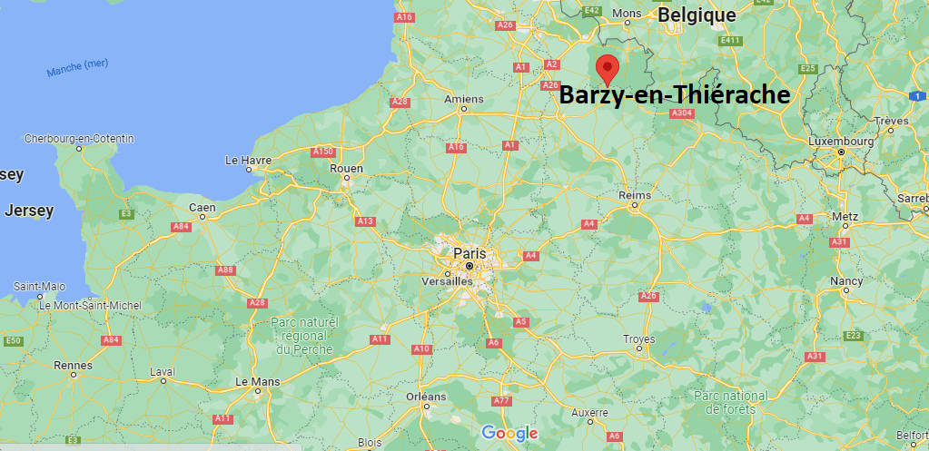 Où se trouve Barzy-en-Thiérache