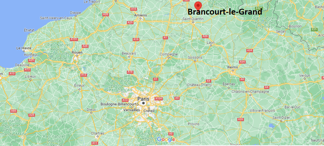 Où se trouve Brancourt-le-Grand
