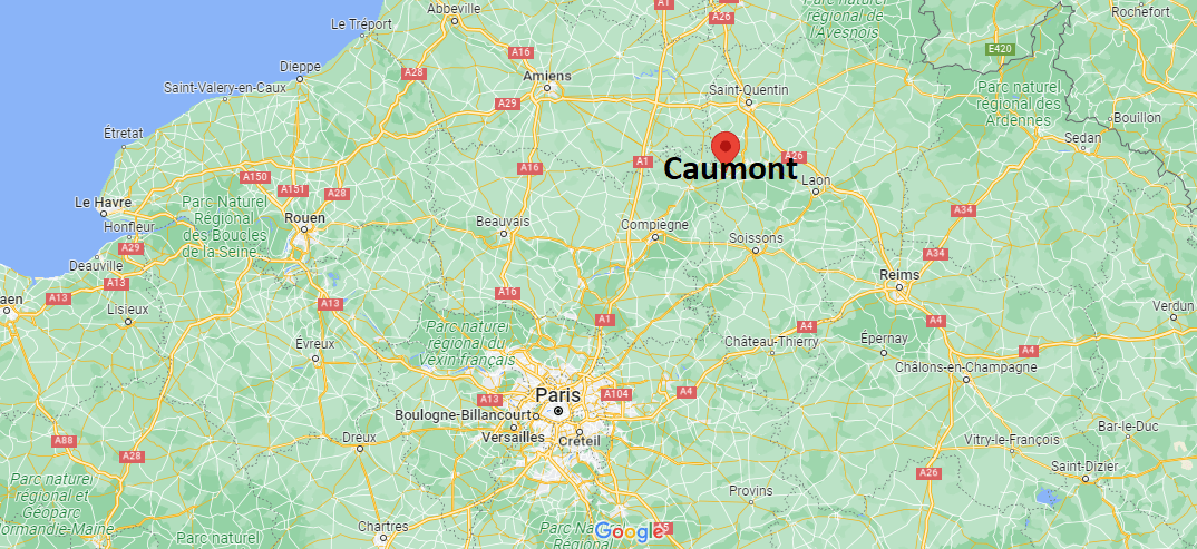 Où se trouve Caumont