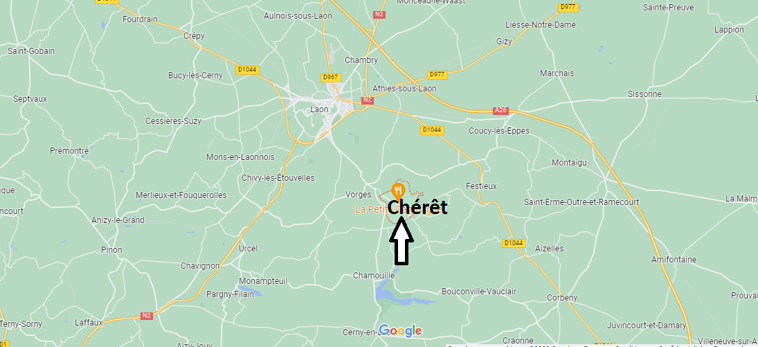Où se situe Chérêt (02860)