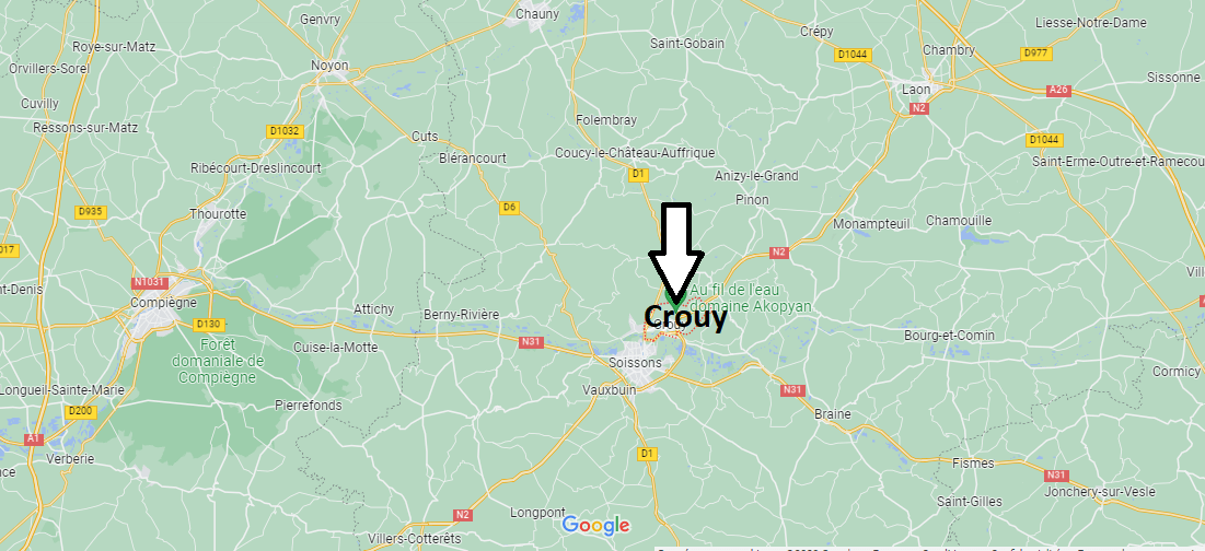 Où se situe Crouy (02880)
