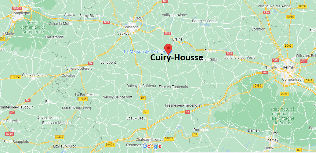 Où se situe Cuiry-Housse (02220)