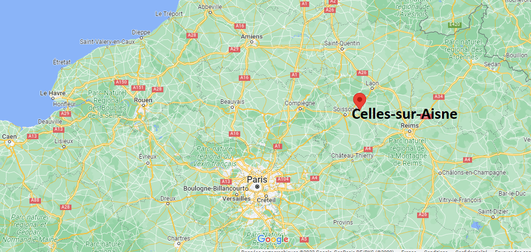 Où se trouve Celles-sur-Aisne