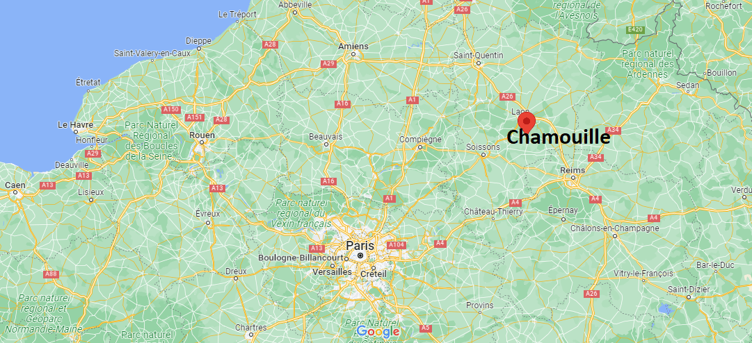 Où se trouve Chamouille
