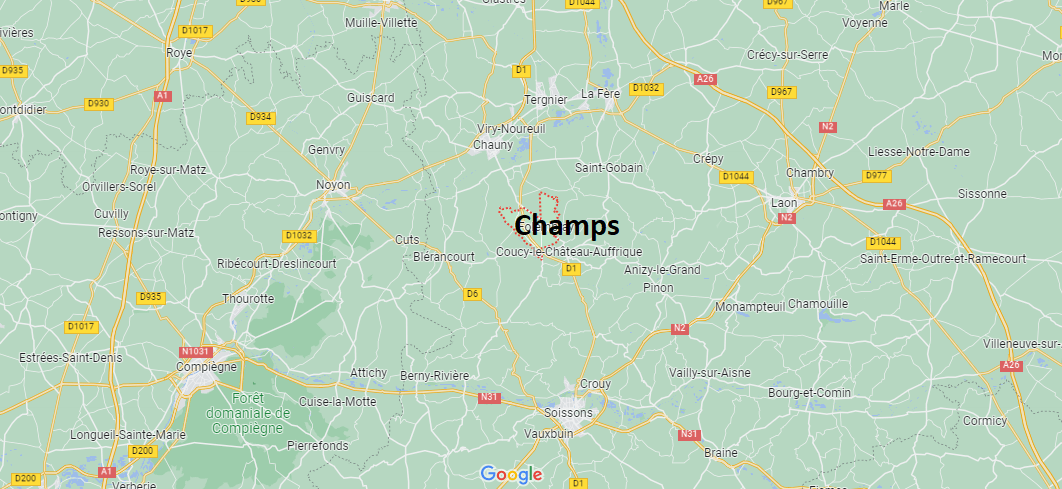 Où se trouve Champs