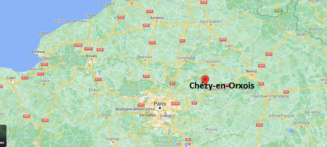 Où se trouve Chézy-en-Orxois