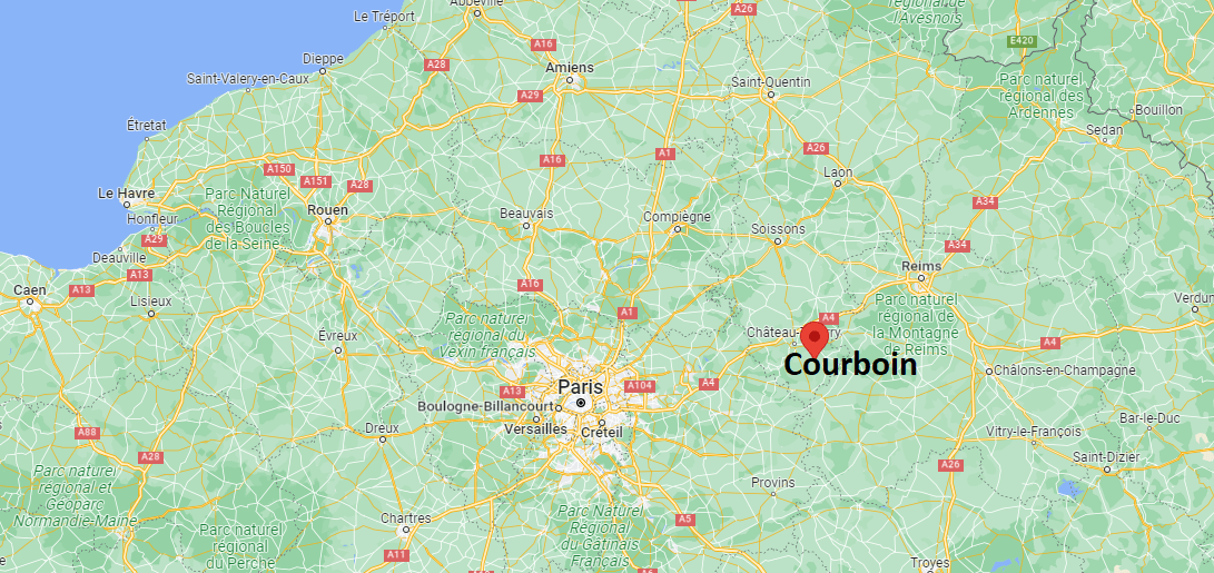 Où se trouve Courboin