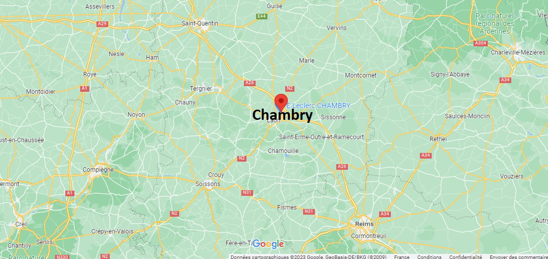 Dans quel département se trouve Chambry