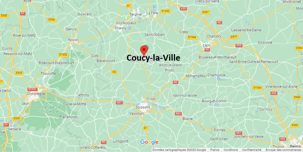 Où se situe Coucy-la-Ville (02380)