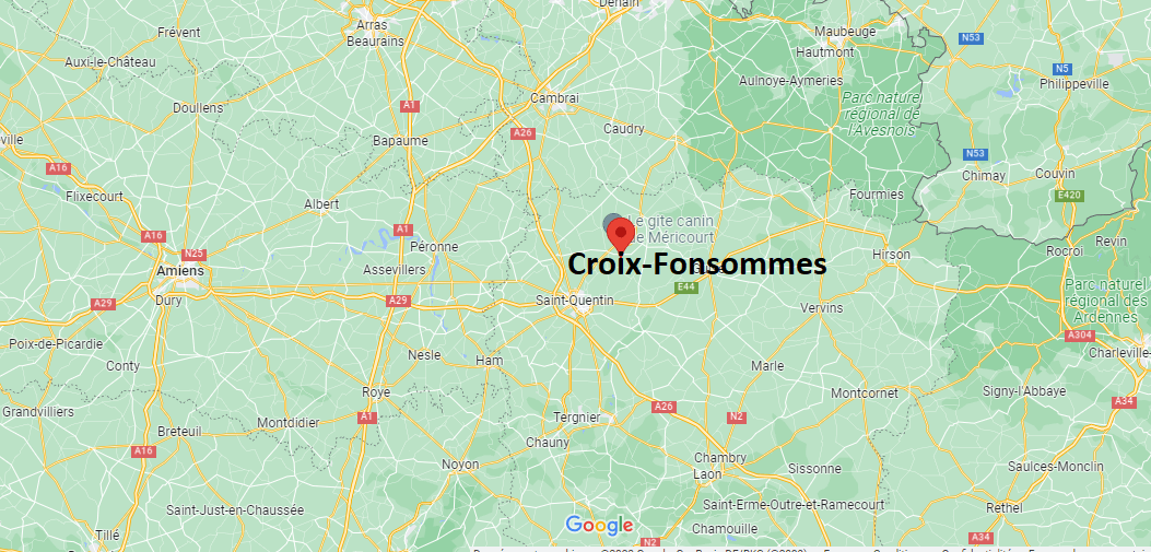 Où se situe Croix-Fonsommes (02210)