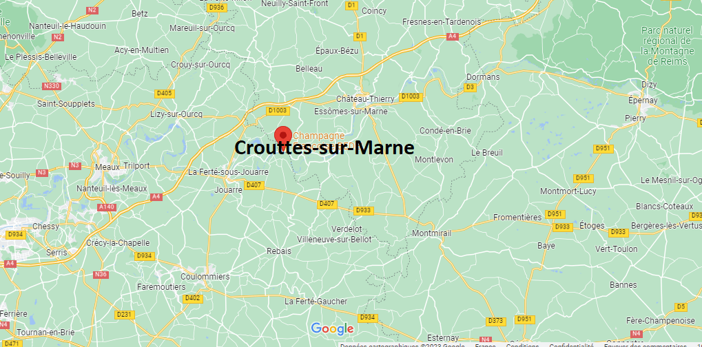 Où se situe Crouttes-sur-Marne (02310)