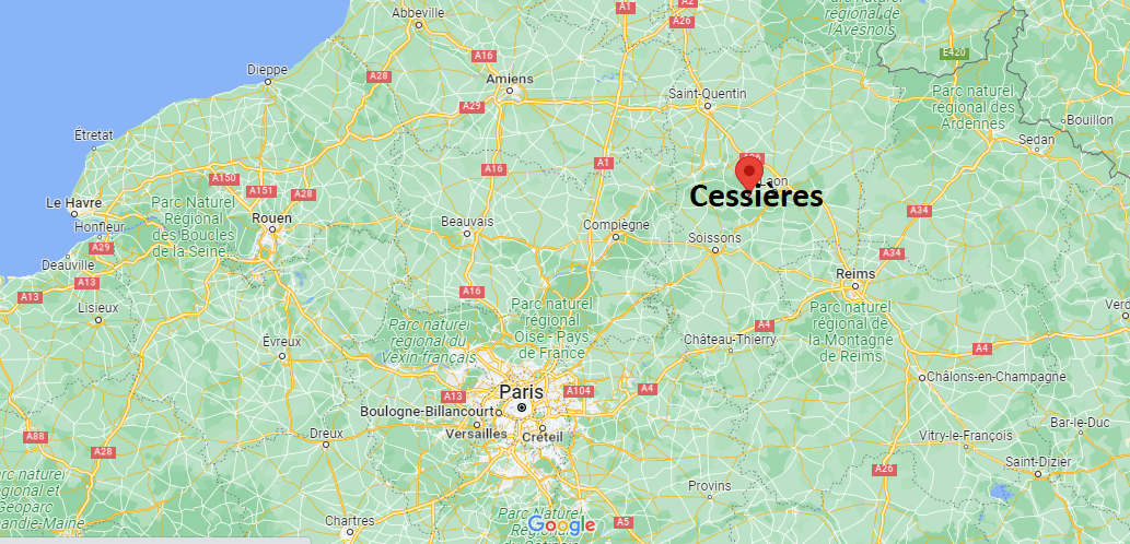 Où se trouve Cessières