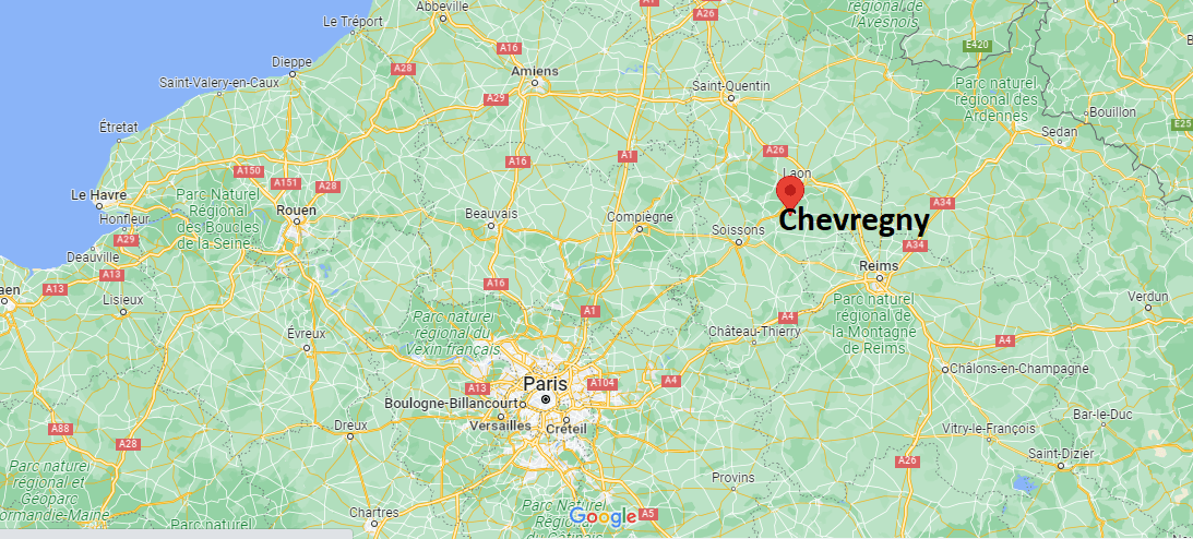 Où se trouve Chevregny