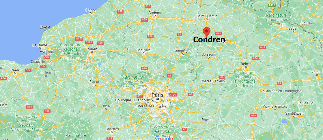 Où se trouve Condren