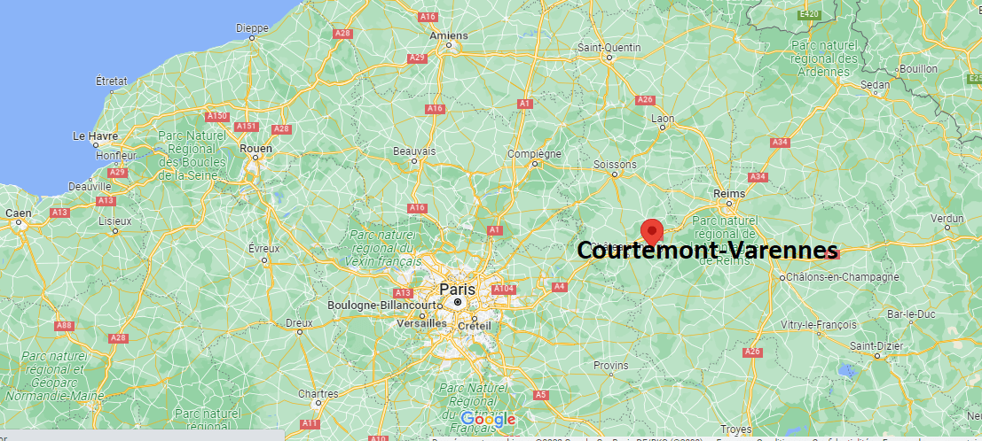 Où se trouve Courtemont-Varennes