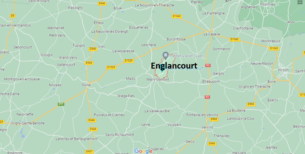 Où se situe Englancourt (02260)
