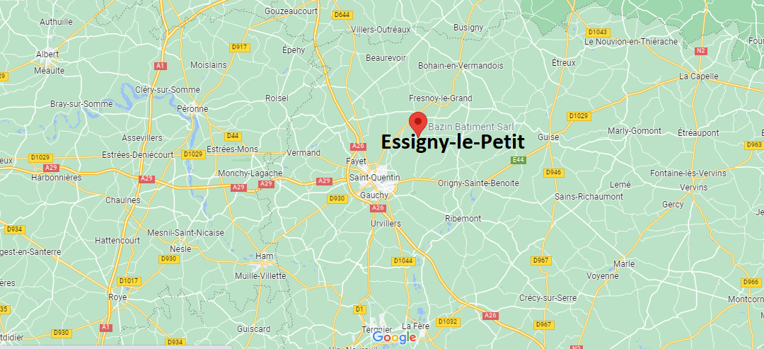 Où se situe Essigny-le-Petit (02100)