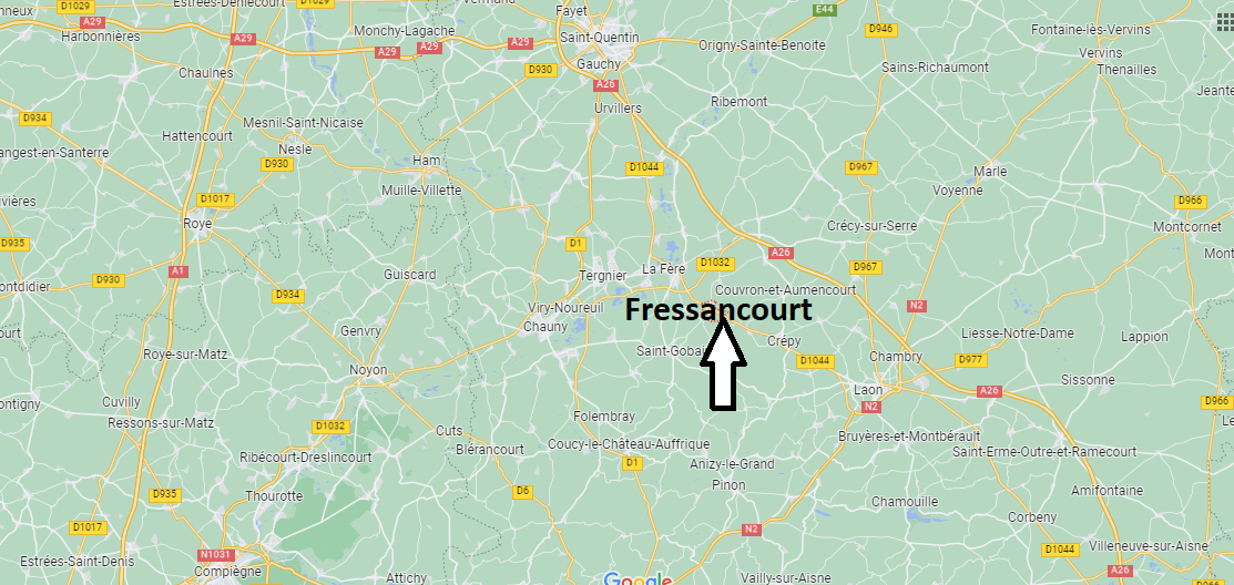 Où se situe Fressancourt (02800)