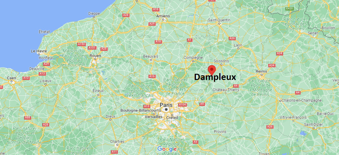 Où se trouve Dampleux