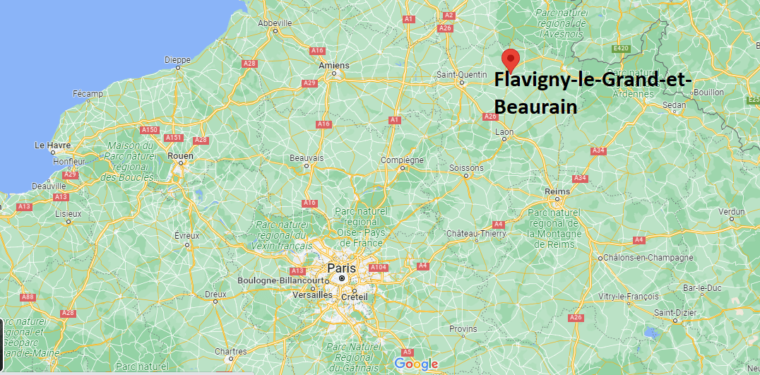 Où se trouve Flavigny-le-Grand-et-Beaurain