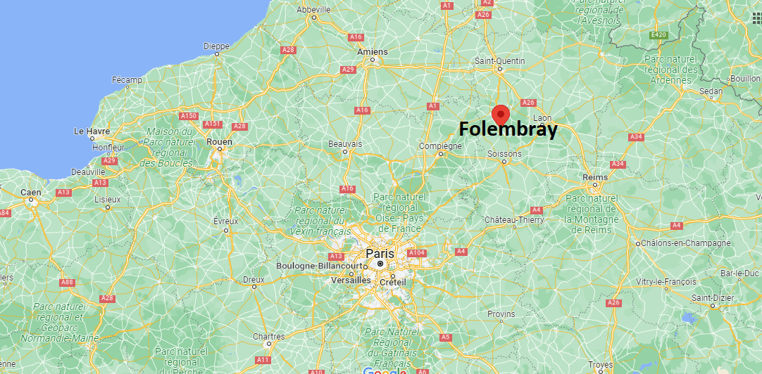 Où se trouve Folembray