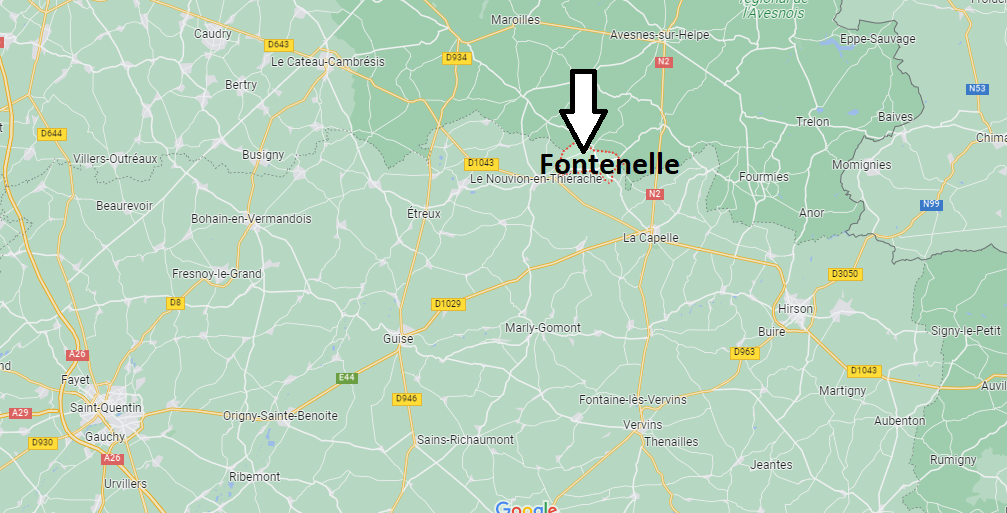 Où se situe Fontenelle (02170)