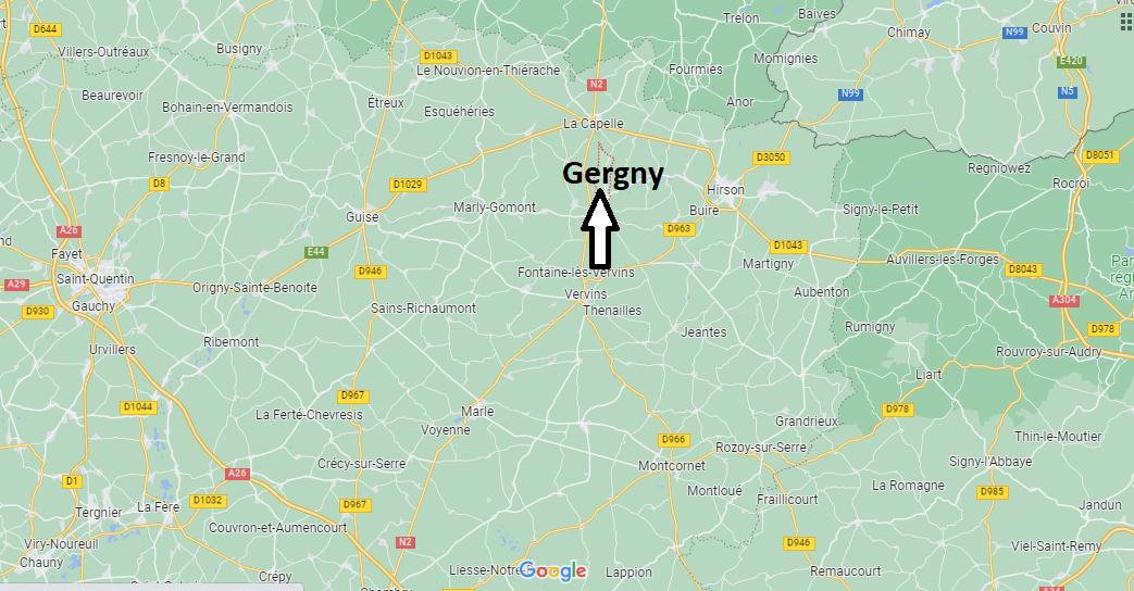 Où se situe Gergny (02260)