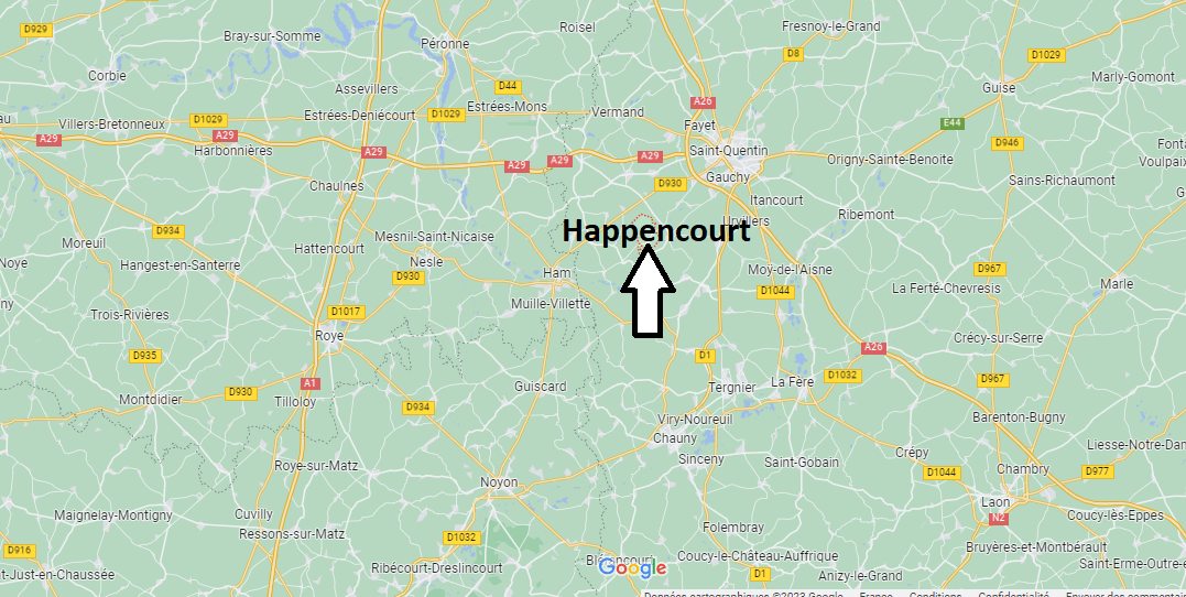 Où se situe Happencourt (02480)