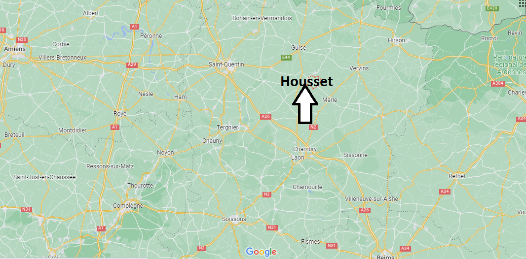 Où se situe Housset (02250)