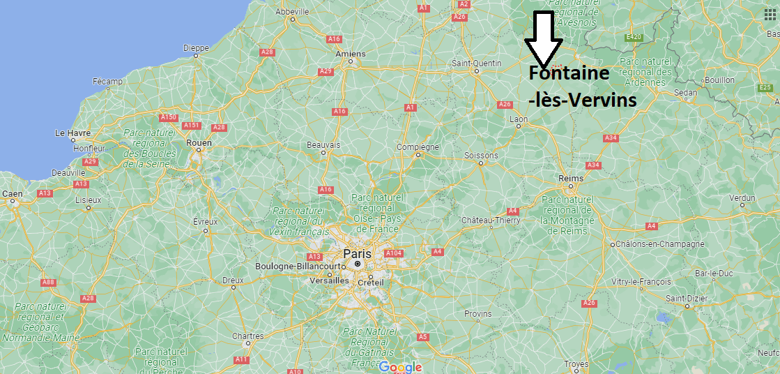 Où se trouve Fontaine-lès-Vervins