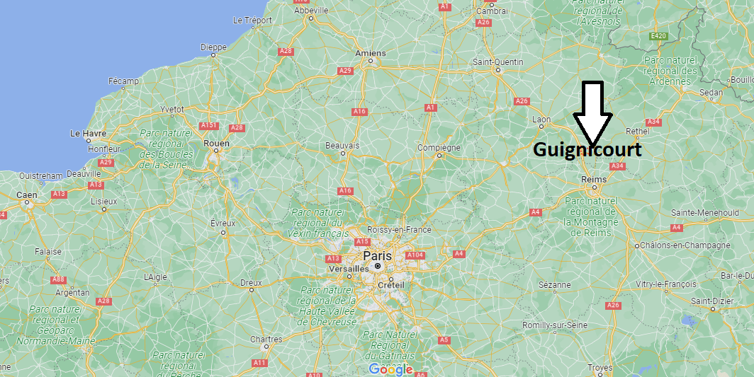 Où se trouve Guignicourt