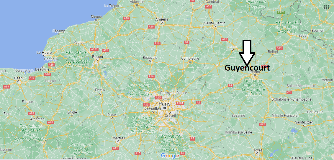 Où se trouve Guyencourt