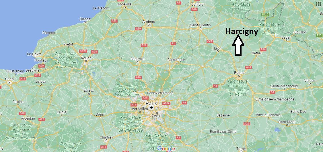 Où se trouve Harcigny