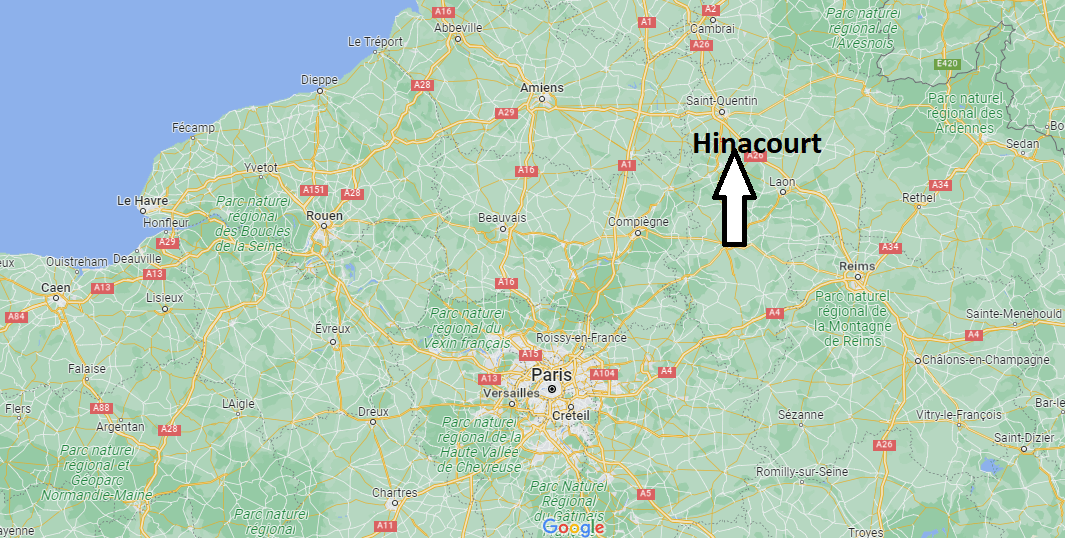 Où se trouve Hinacourt