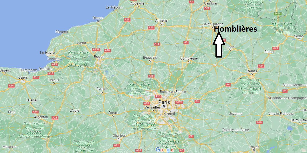 Où se trouve Homblières