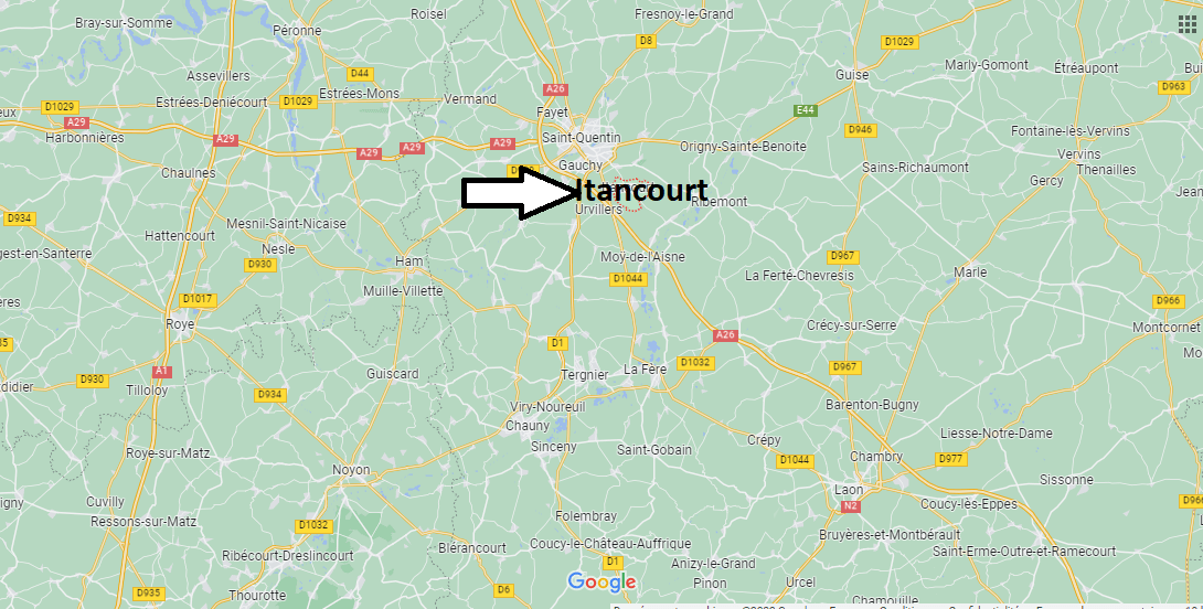 Où se situe Itancourt (02240)