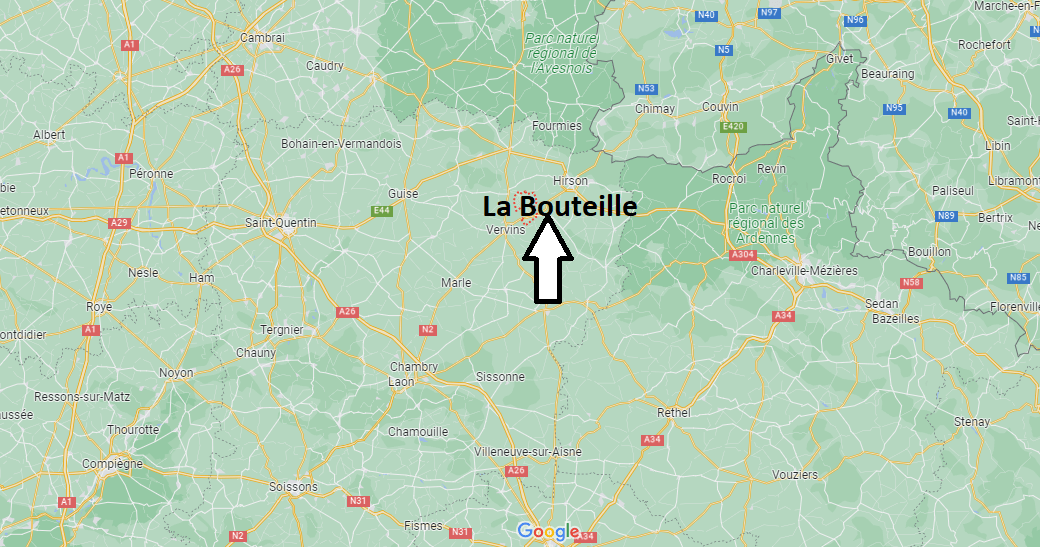 Où se situe La Bouteille (02140)