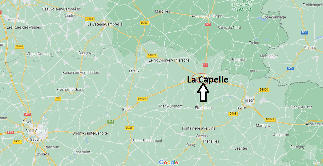 Où se situe La Capelle (02260)