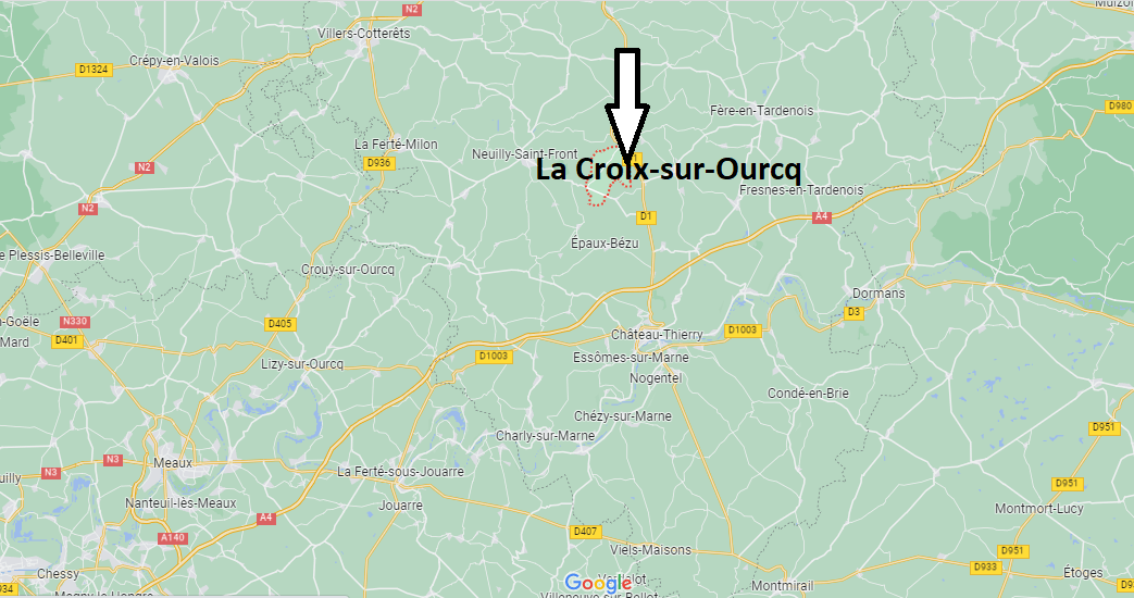 Où se situe La Croix-sur-Ourcq (02210)