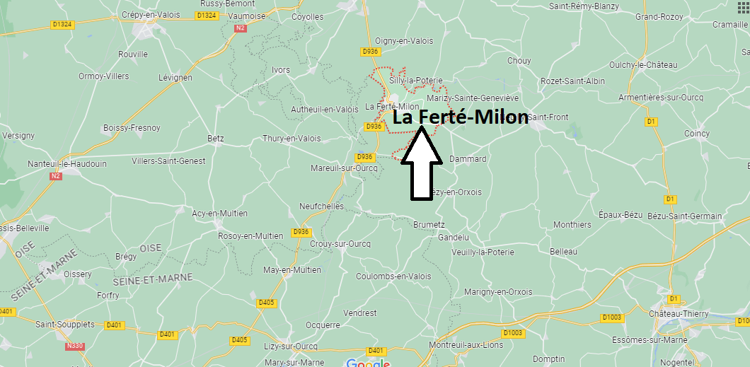 Où se situe La Ferté-Milon (02460)