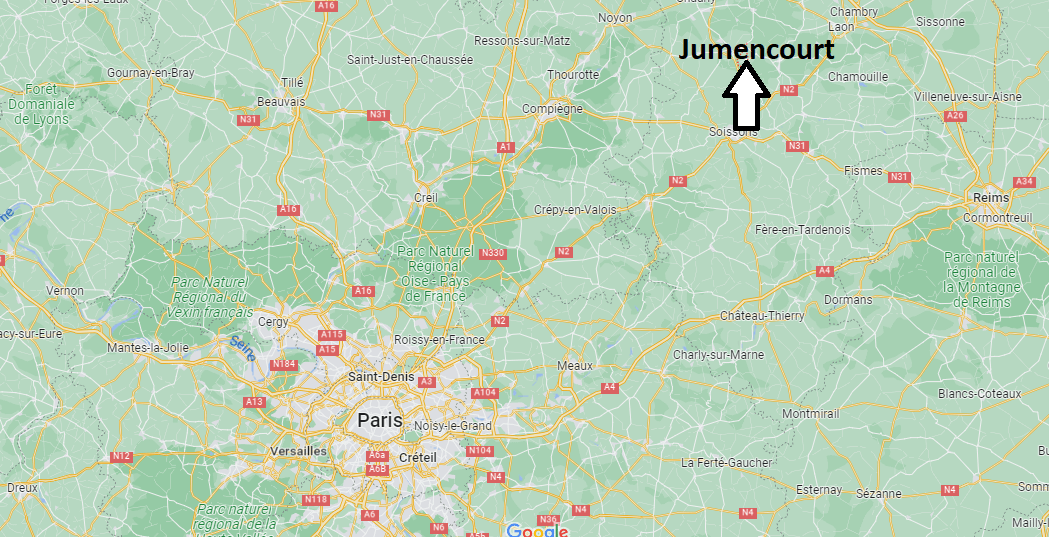 Où se trouve Jumencourt