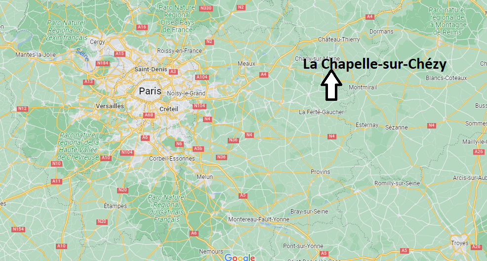Où se trouve La Chapelle-sur-Chézy